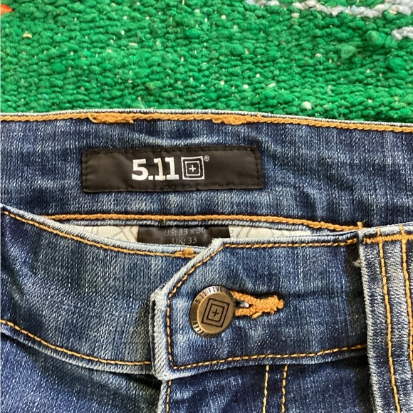 5.11 Tactical DEFENDER-FLEX STRAIGHT JEAN-SZ 33x30 - Picture 3 of 5